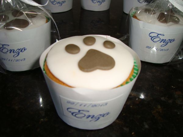 CUP CAKE - PATINHA DE URSO